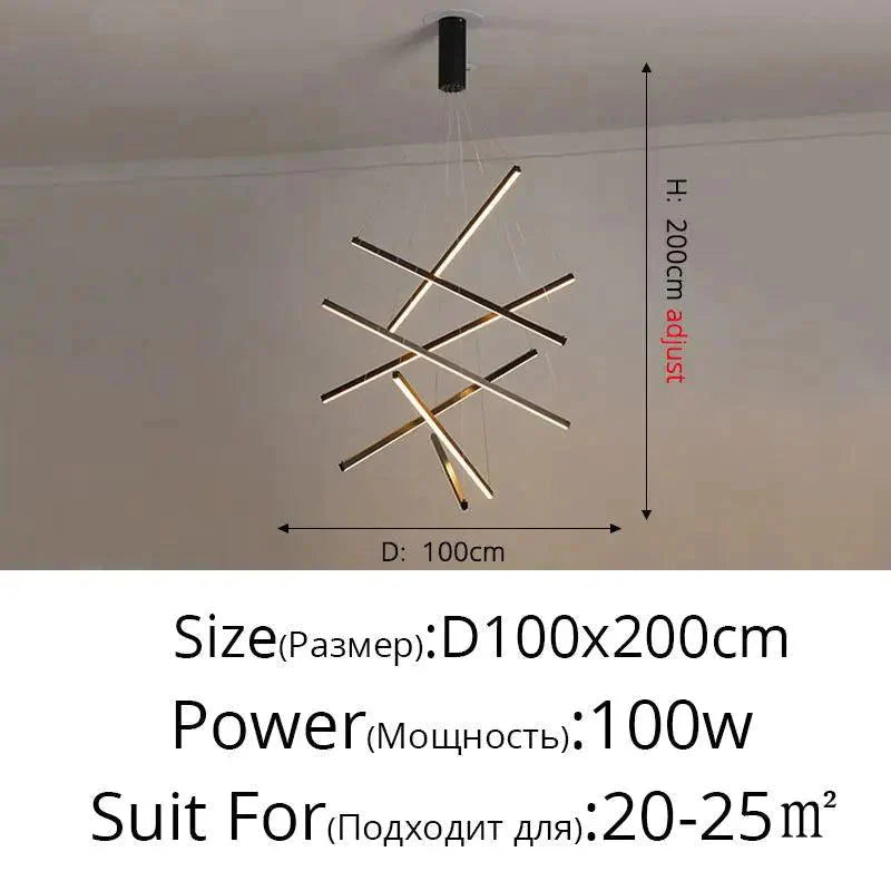 Luminaire Suspension design contemporain en verre – Référence : Marlois4729- - Nexa Lights