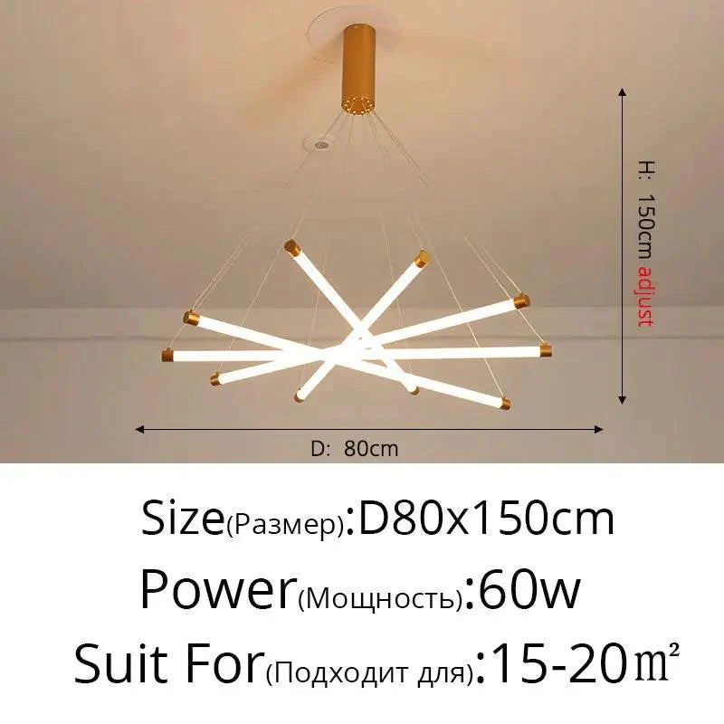 Luminaire Suspension design contemporain en verre – Référence : Marlois4729- - Nexa Lights