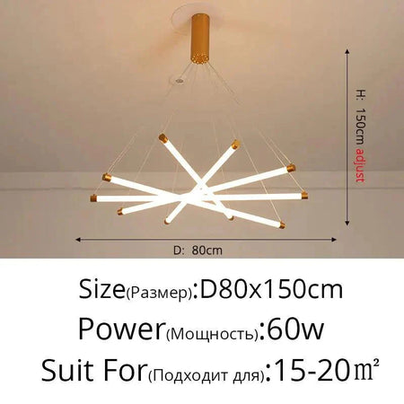 Luminaire Suspension design contemporain en verre – Référence : Marlois4729- - Nexa Lights