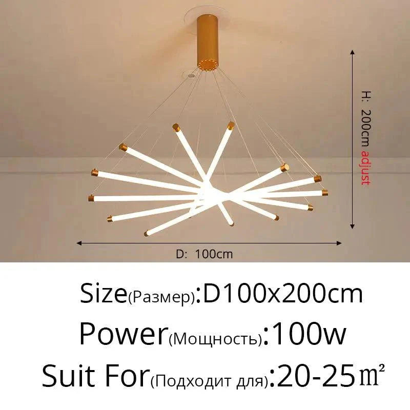 Luminaire Suspension design contemporain en verre – Référence : Marlois4729- - Nexa Lights