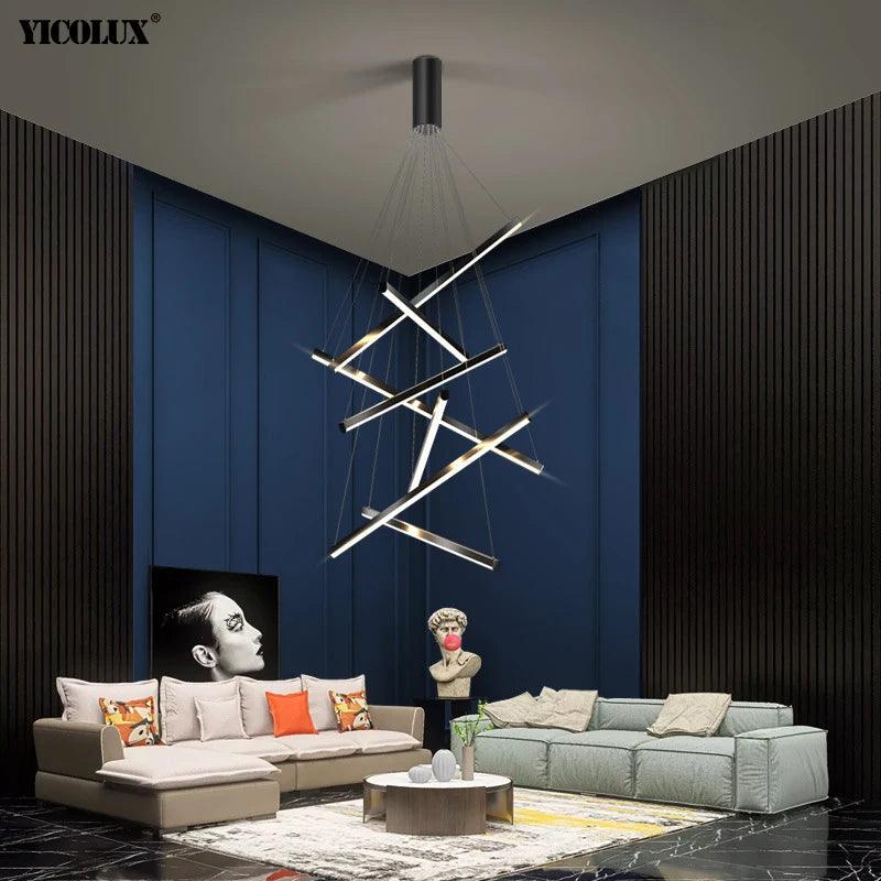 Luminaire Suspension design contemporain en verre – Référence : Marlois4729- - Nexa Lights
