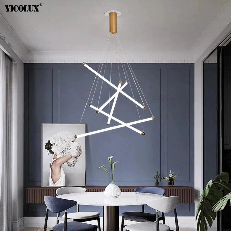 Luminaire Suspension design contemporain en verre – Référence : Marlois4729- - Nexa Lights
