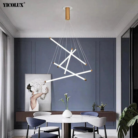 Luminaire Suspension design contemporain en verre – Référence : Marlois4729- - Nexa Lights