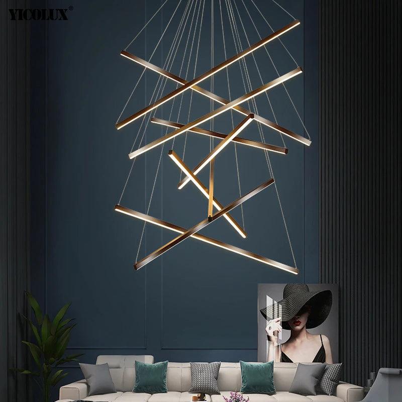 Luminaire Suspension design contemporain en verre – Référence : Marlois4729- - Nexa Lights