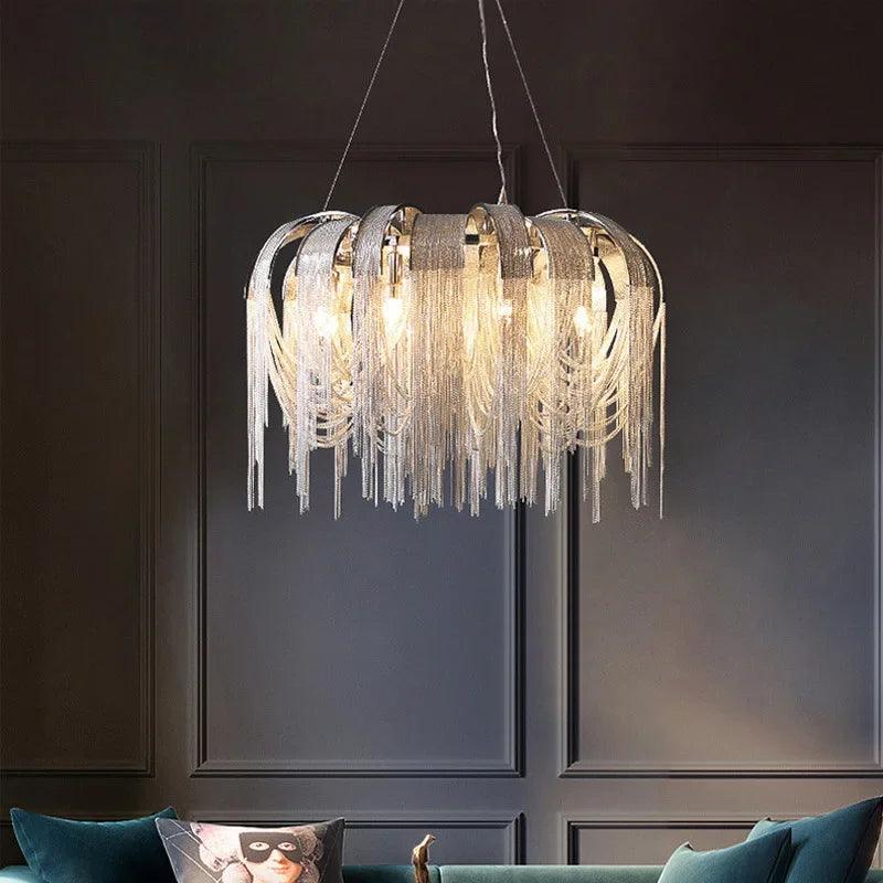 Luminaire Suspension design contemporain métal – Référence : Ilian4829- - Nexa Lights