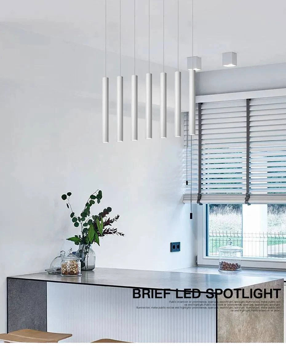 Luminaire Suspension design épuré contemporain – Référence : Mariel5823- - Nexa Lights
