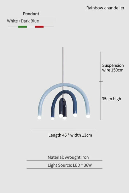 Luminaire Suspension design épuré en forme de U – Référence : Marlon5632-Luminaire Suspendu - Nexa Lights