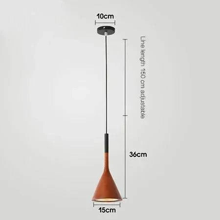 Luminaire Suspension design épuré noir – Référence : Nélia5237- - Nexa Lights