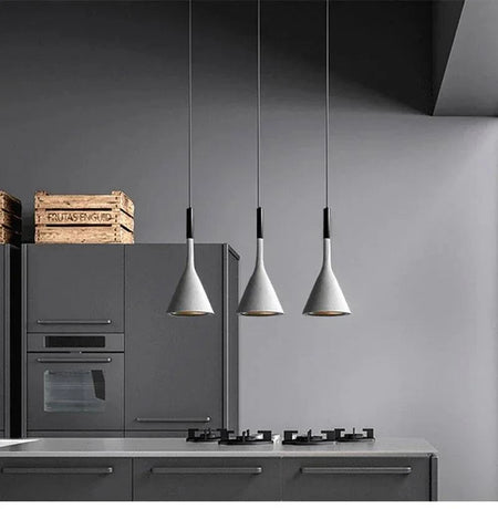 Luminaire Suspension design épuré noir – Référence : Nélia5237- - Nexa Lights