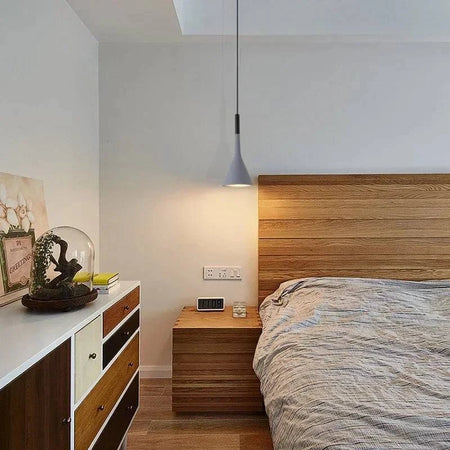 Luminaire Suspension design épuré noir – Référence : Nélia5237- - Nexa Lights