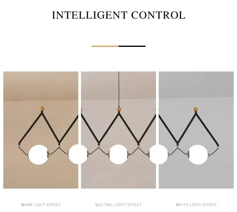 Luminaire Suspension design géométrique argenté – Référence : Marélia5123- - Nexa Lights