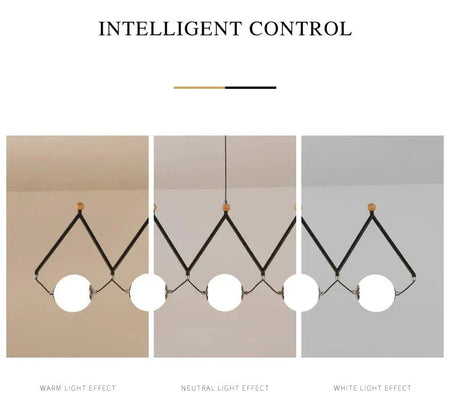Luminaire Suspension design géométrique argenté – Référence : Marélia5123- - Nexa Lights