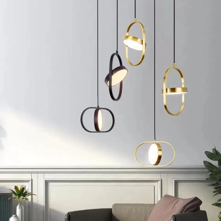 Luminaire Suspension design géométrique contemporain – Référence : Meryn5823-Luminaire Suspendu - Nexa Lights