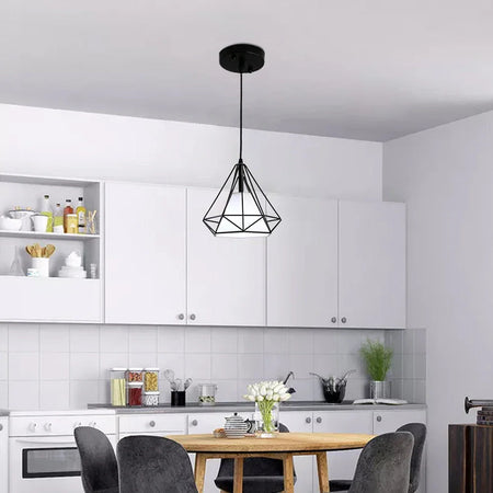Luminaire Suspension design géométrique en laiton – Référence : Marvyn5723- - Nexa Lights