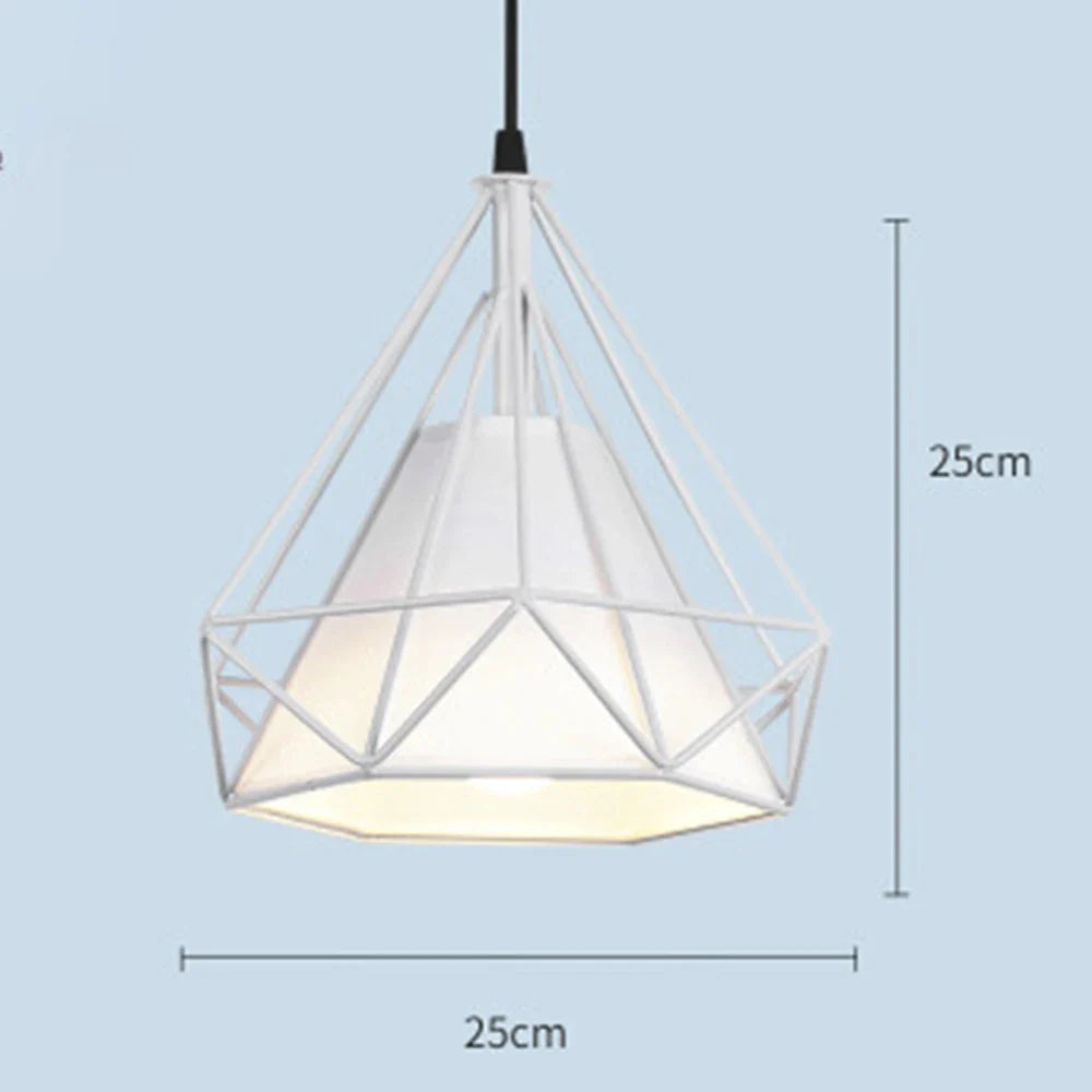 Luminaire Suspension design géométrique en laiton – Référence : Marvyn5723- - Nexa Lights