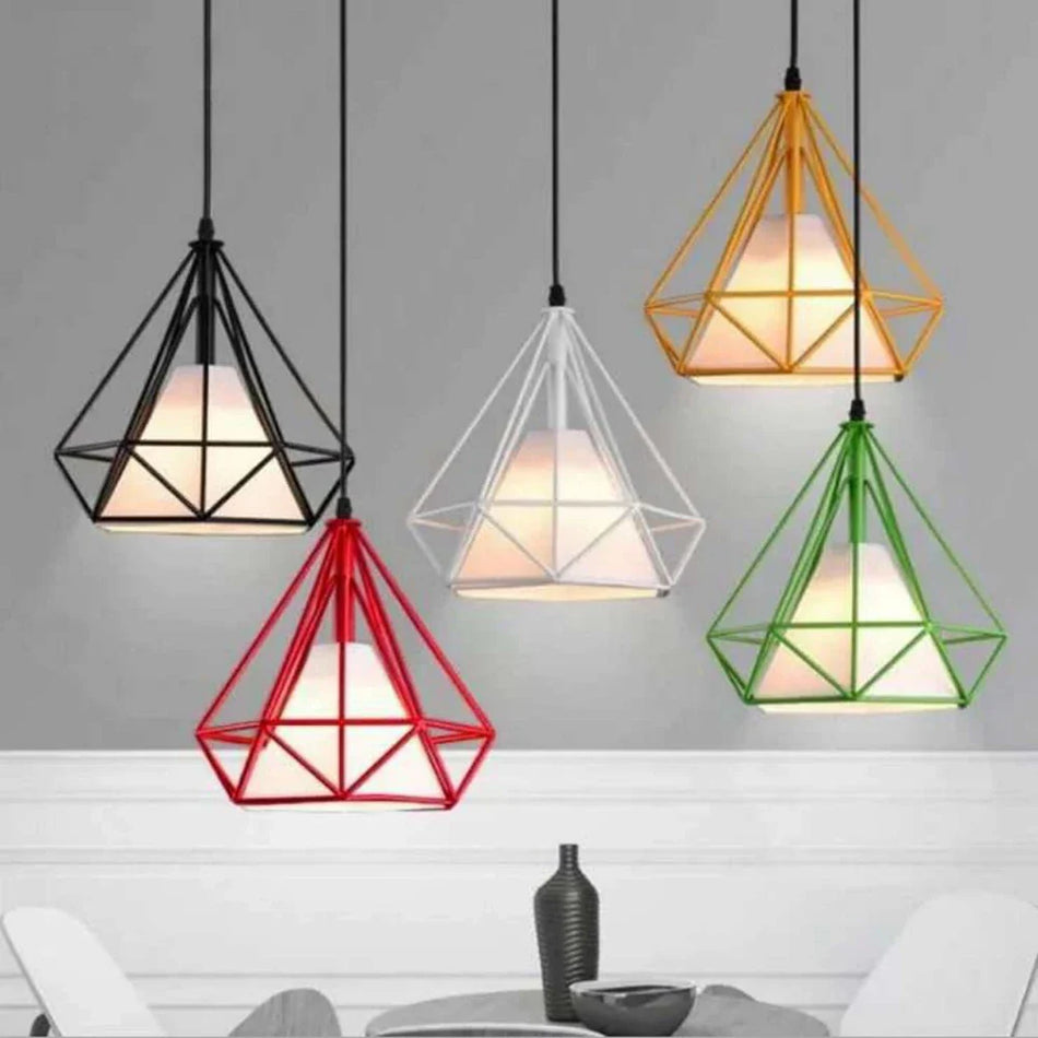 Luminaire Suspension design géométrique en laiton – Référence : Marvyn5723- - Nexa Lights