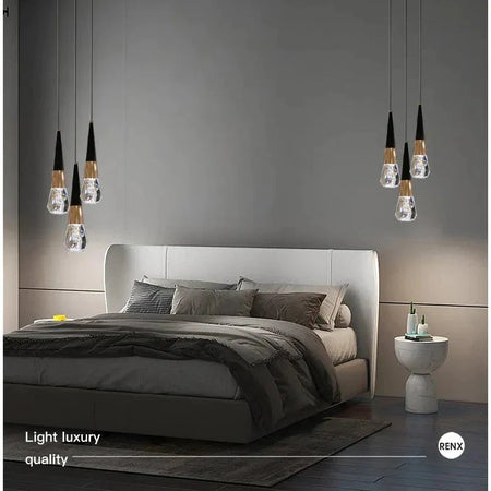 Luminaire Suspension design géométrique noir – Référence : Muriel4723-Luminaire Suspendu - Nexa Lights