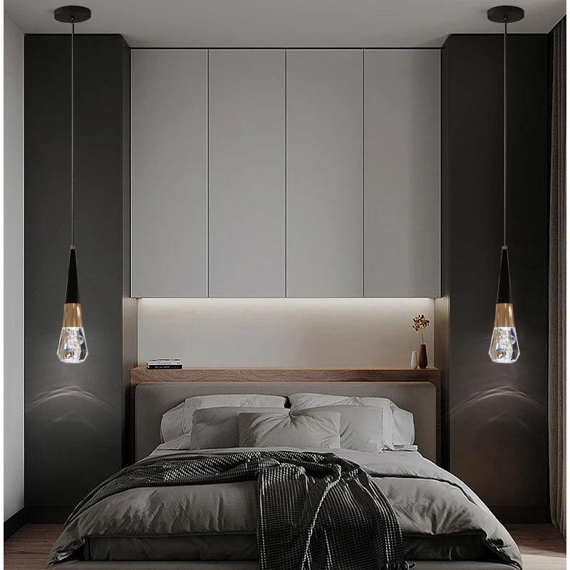 Luminaire Suspension design géométrique noir – Référence : Muriel4723-Luminaire Suspendu - Nexa Lights
