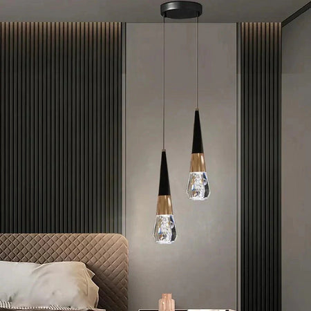 Luminaire Suspension design géométrique noir – Référence : Muriel4723-Luminaire Suspendu - Nexa Lights