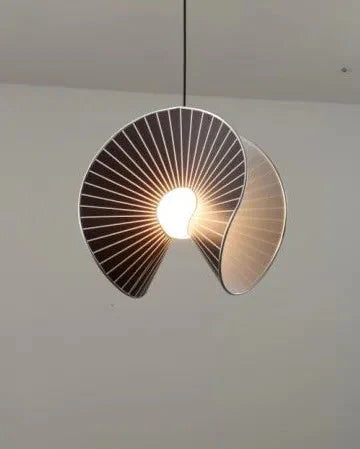 Luminaire Suspension design géométrique noir et or – Référence : Marwen2843- - Nexa Lights
