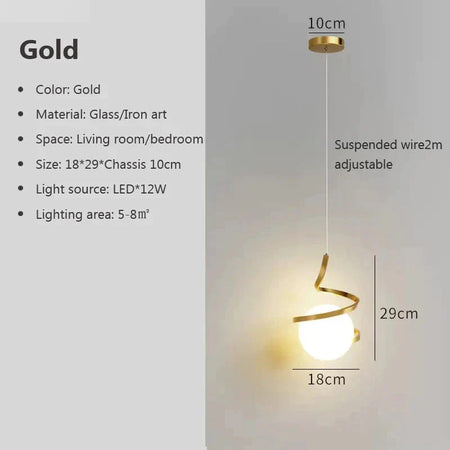 Luminaire Suspension design innovant en globe – Référence : Maëlys5273-Luminaire Suspendu - Nexa Lights