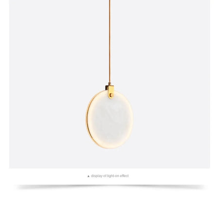 Luminaire Suspension design innovant marbré – Référence : Calixte4927- - Nexa Lights