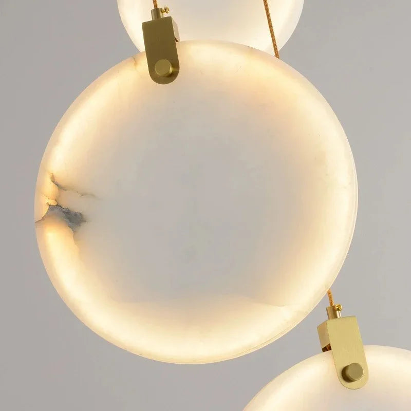Luminaire Suspension design innovant marbré – Référence : Calixte4927- - Nexa Lights
