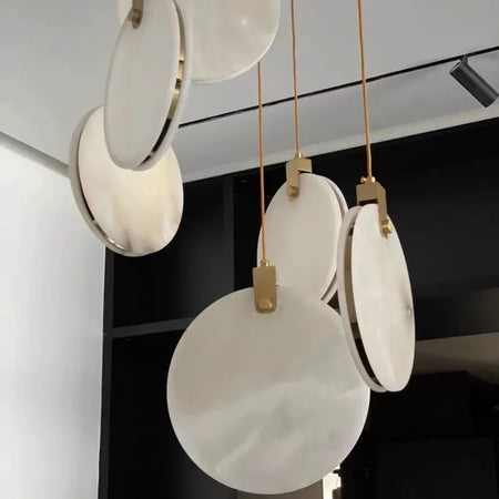 Luminaire Suspension design innovant marbré – Référence : Calixte4927- - Nexa Lights