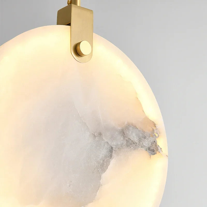 Luminaire Suspension design innovant marbré – Référence : Calixte4927- - Nexa Lights