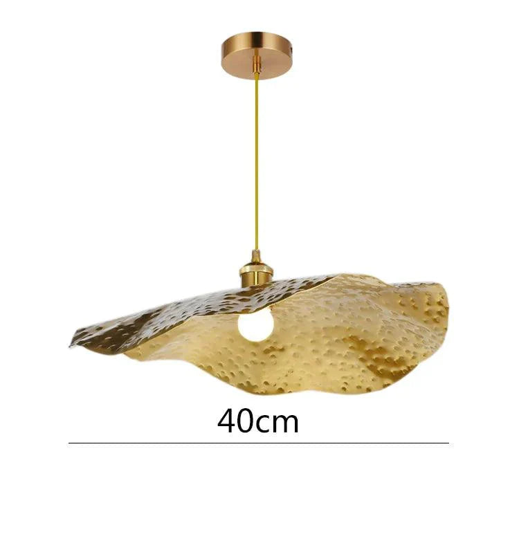 Luminaire Suspension design inspiré feuille de lotus – Référence : Alysia4823-Luminaire Suspendu - Nexa Lights