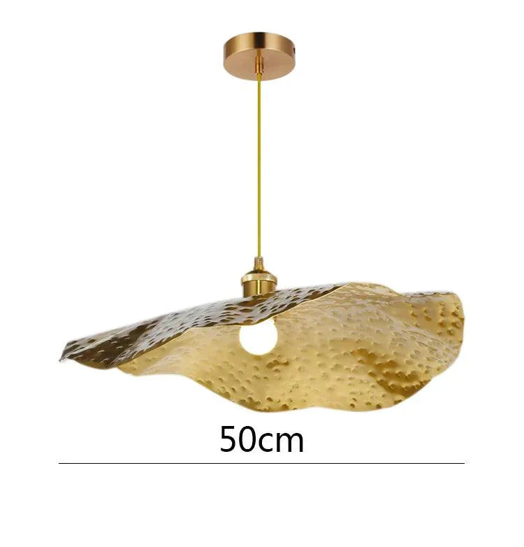 Luminaire Suspension design inspiré feuille de lotus – Référence : Alysia4823-Luminaire Suspendu - Nexa Lights