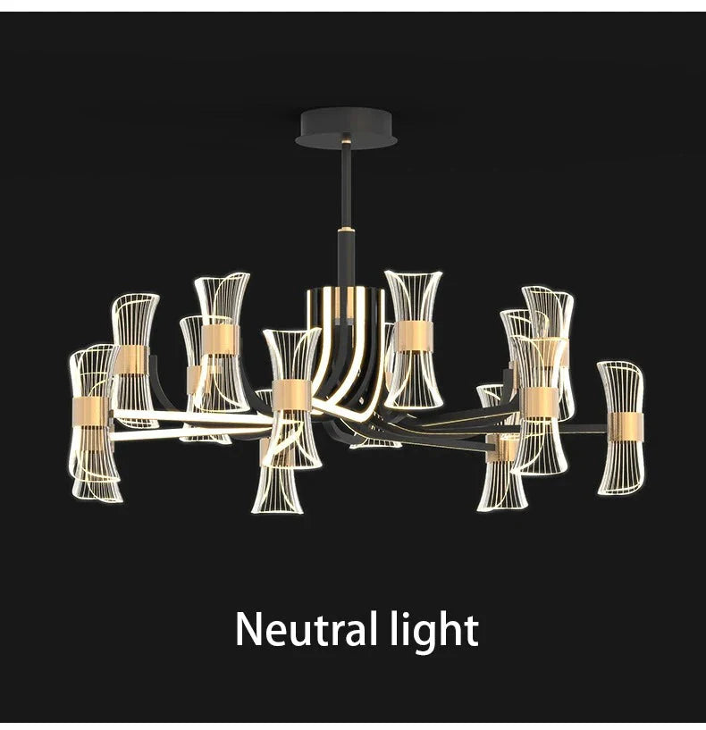 Luminaire Suspension design minimaliste en acrylique – Référence : Maelis4923- - Nexa Lights