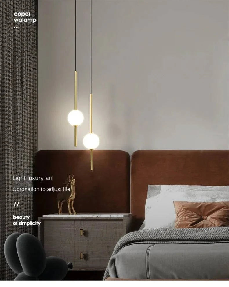 Luminaire Suspension design minimaliste en acrylique – Référence : Talan9563- - Nexa Lights
