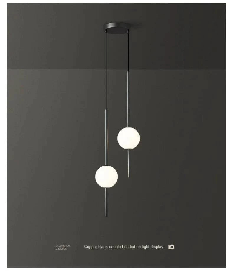 Luminaire Suspension design minimaliste en acrylique – Référence : Talan9563- - Nexa Lights