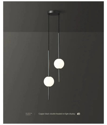 Luminaire Suspension design minimaliste en acrylique – Référence : Talan9563- - Nexa Lights