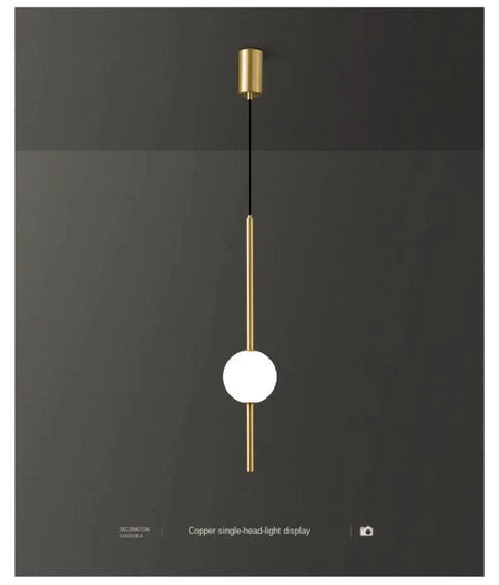 Luminaire Suspension design minimaliste en acrylique – Référence : Talan9563- - Nexa Lights