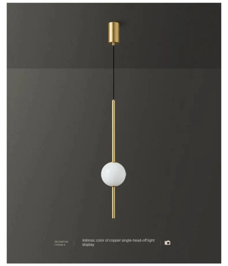 Luminaire Suspension design minimaliste en acrylique – Référence : Talan9563- - Nexa Lights