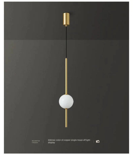 Luminaire Suspension design minimaliste en acrylique – Référence : Talan9563- - Nexa Lights