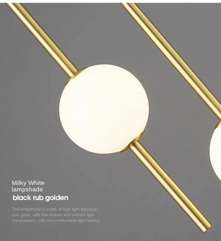 Luminaire Suspension design minimaliste en acrylique – Référence : Talan9563- - Nexa Lights
