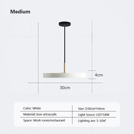 Luminaire Suspension design moderne – Référence : Ascelina6382- - Nexa Lights