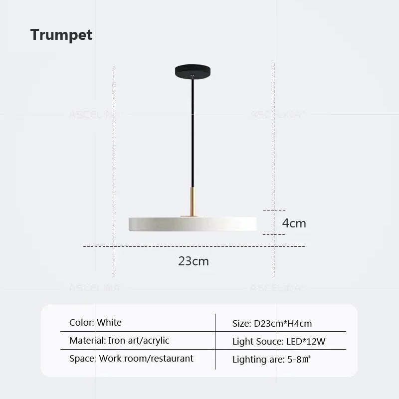 Luminaire Suspension design moderne – Référence : Ascelina6382- - Nexa Lights
