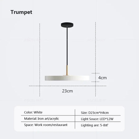 Luminaire Suspension design moderne – Référence : Ascelina6382- - Nexa Lights