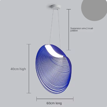 Luminaire Suspension design moderne en bois – Référence : Calista6723- - Nexa Lights
