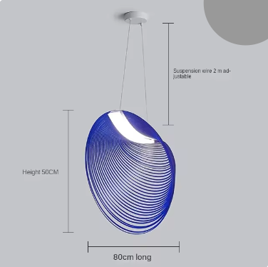 Luminaire Suspension design moderne en bois – Référence : Calista6723- - Nexa Lights