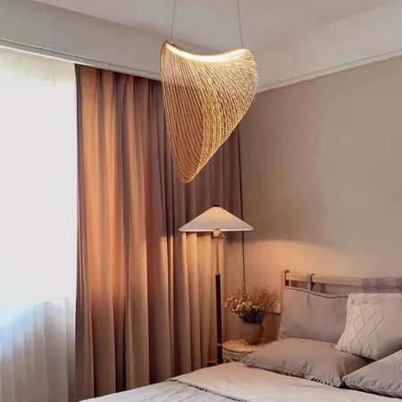 Luminaire Suspension design moderne en bois – Référence : Calista6723- - Nexa Lights