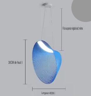 Luminaire Suspension design moderne en bois – Référence : Calista6723- - Nexa Lights
