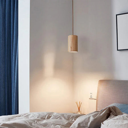 Luminaire Suspension design moderne en bois – Référence : Olivine5724- - Nexa Lights