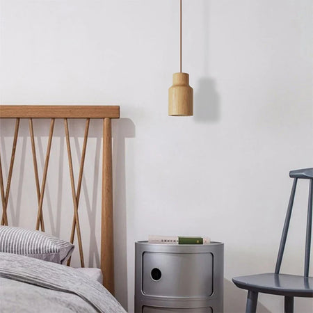 Luminaire Suspension design moderne en bois – Référence : Olivine5724- - Nexa Lights