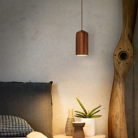 Luminaire Suspension design moderne en bois – Référence : Olivine5724- - Nexa Lights