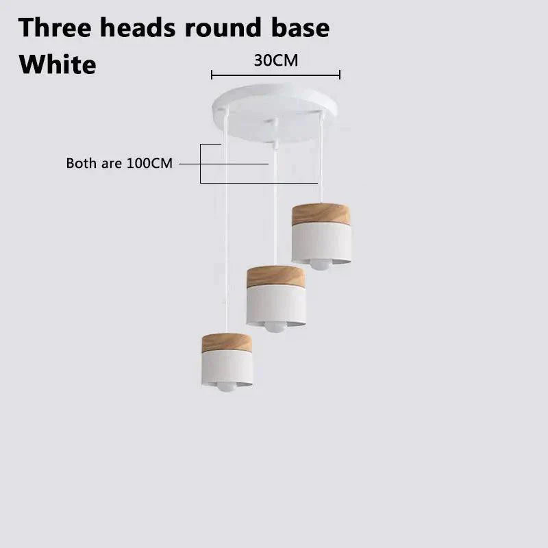 Luminaire Suspension design moderne en bois et fer – Référence : Lavin4327-Luminaire Suspendu - Nexa Lights